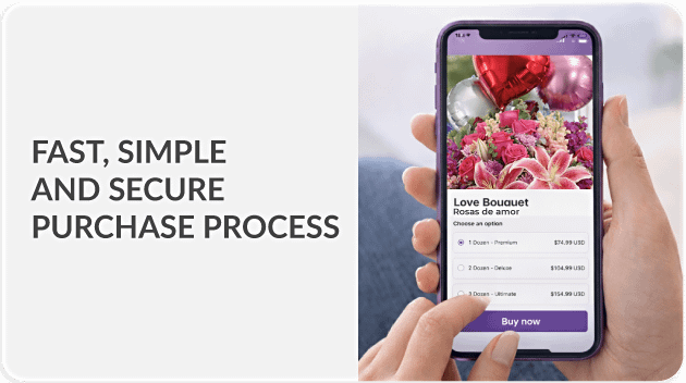 Delivery in less than 2 hours to Canada - Top Canada Florist